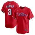 Bryce Harper Philadelphia Phillies Alternate Limited Jersey – Red