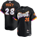 Buster Posey San Francisco Giants City Connect Limited Jersey - Anthracite