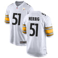 Nick Herbig Pittsburgh Steelers Jersey - White