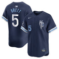 George Brett Kansas City Royals City Connect Jersey - Navy