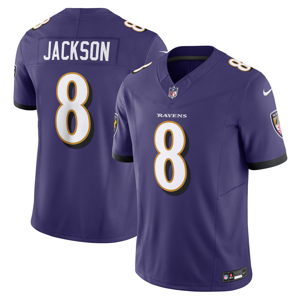 Lamar Jackson Baltimore Ravens Jersey - Purple