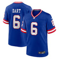 Jaxson Dart New York Giants Alternate Jersey - Royal Blue