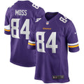 Randy Moss Minnesota Vikings Retired Player Jersey - Purple