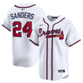 Deion Sanders Atlanta Braves Jersey - White